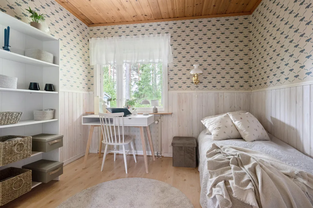 Chambres - Charismatic Bungalow with Basement in Fridhem
