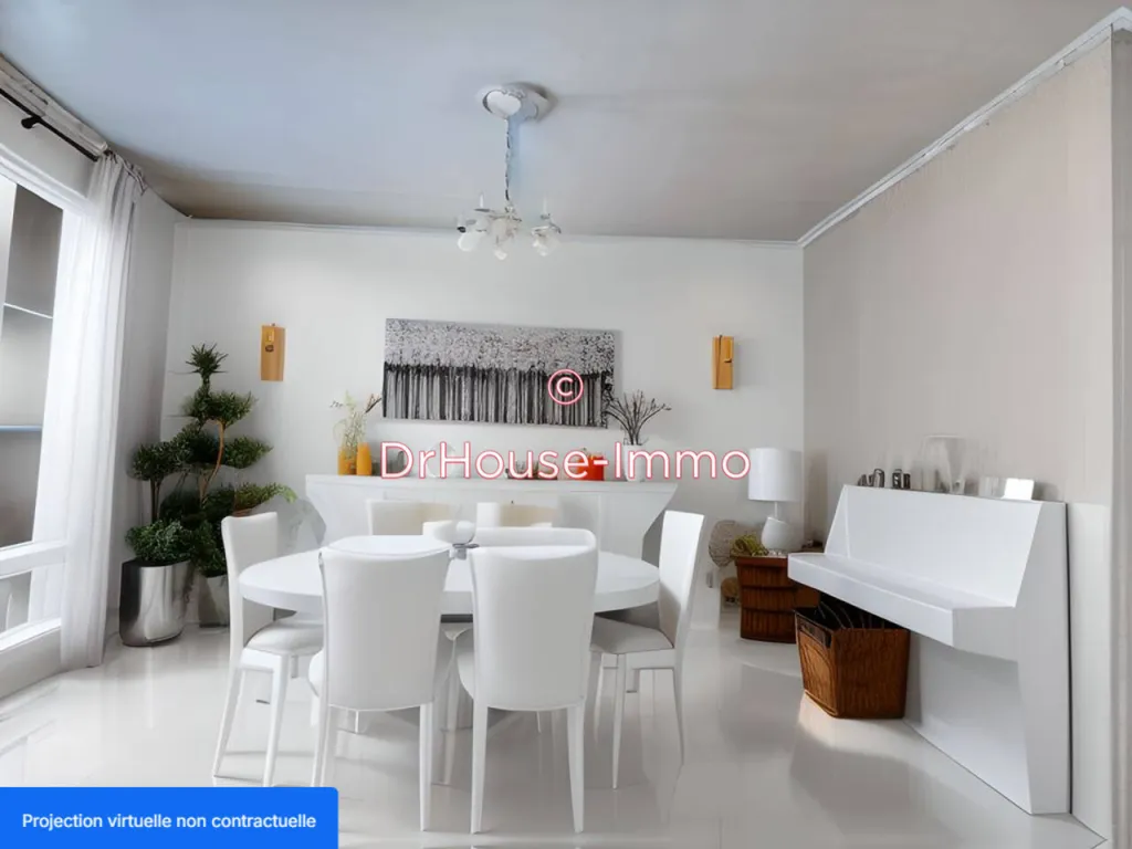 Söögituba - Bright 3-Piece Apartment with Garden in Le Bourget