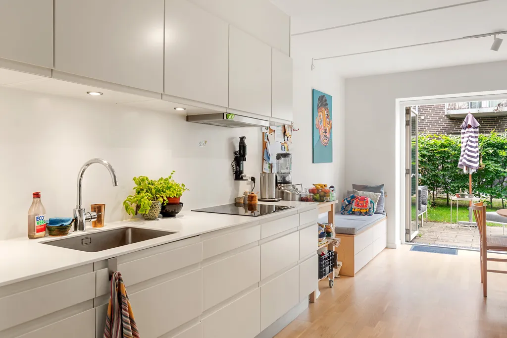 Cucina - Modern Rowhouse with Garden in Ørestad