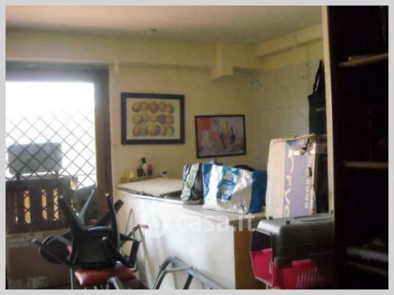 Living Room - Apartment with Balcony and Terrace in Carolei