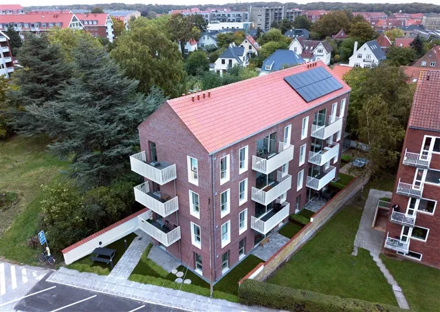 Vue aérienne - 3-Room Apartment with Balcony in Aarhus