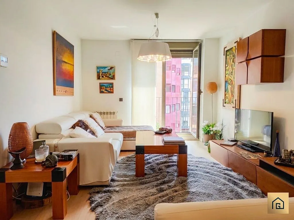 Séjour - Modern Flat with Park View in Madrid