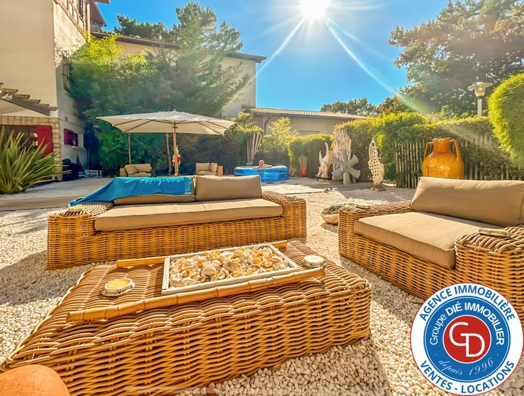 Terrass - Apartment with Private Garden in Arcachon