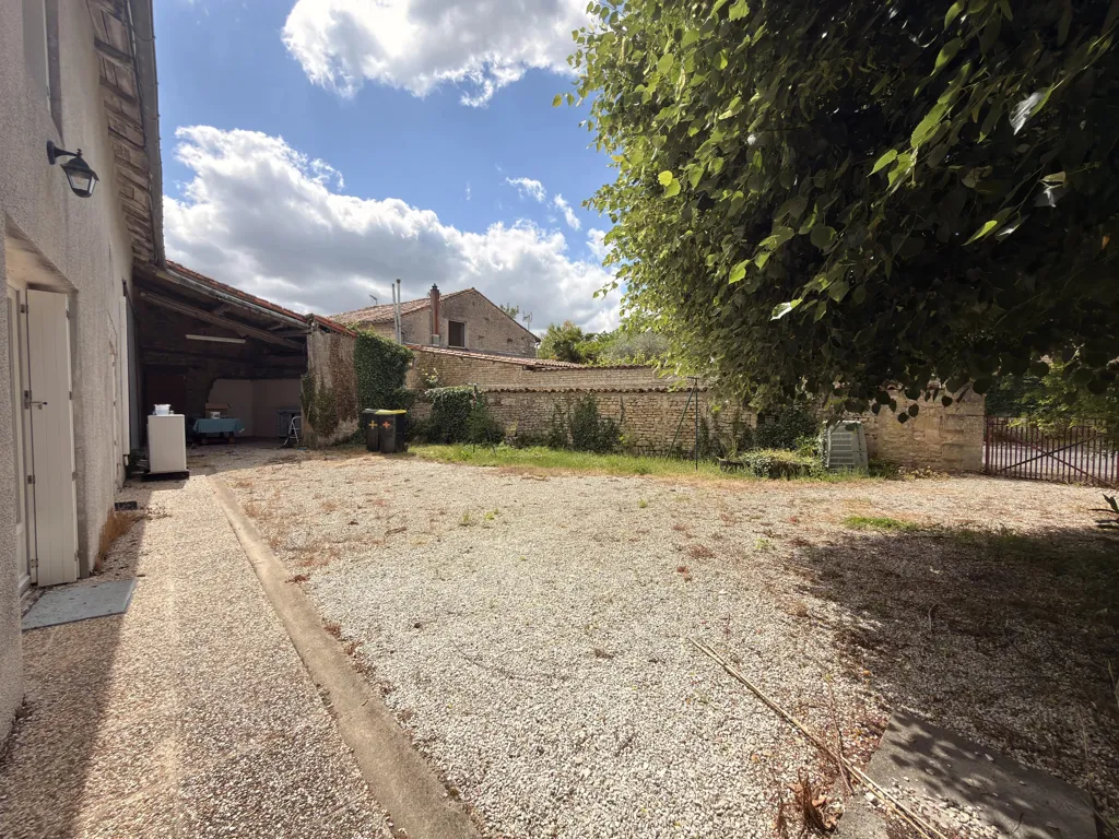 Garden - Charming Village House with Barn near Ruffec