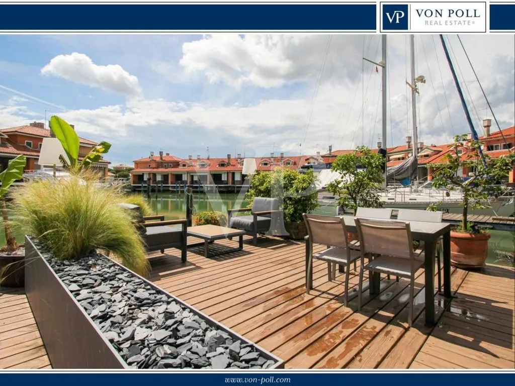 Terrass - Luxury House with Marina View in Caorle