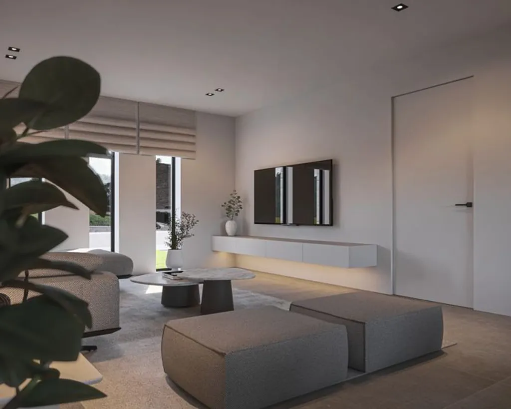 Séjour - Nouvelle Maison avec Garage à Mol