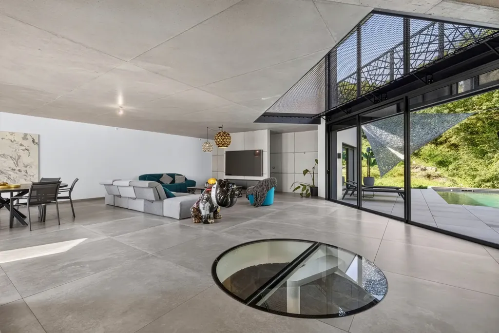Séjour - Villa de Prestige avec Piscine à Jacob-Bellecombette