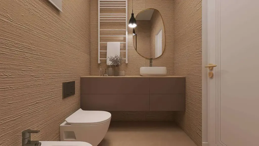 Salles de bain - Newly Constructed Apartment with Balcony in Ancona