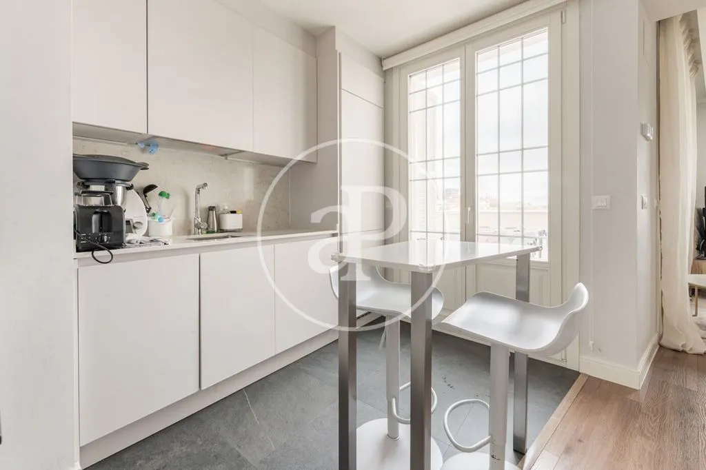 Cucina - Penthouse with 360° Views in Madrid
