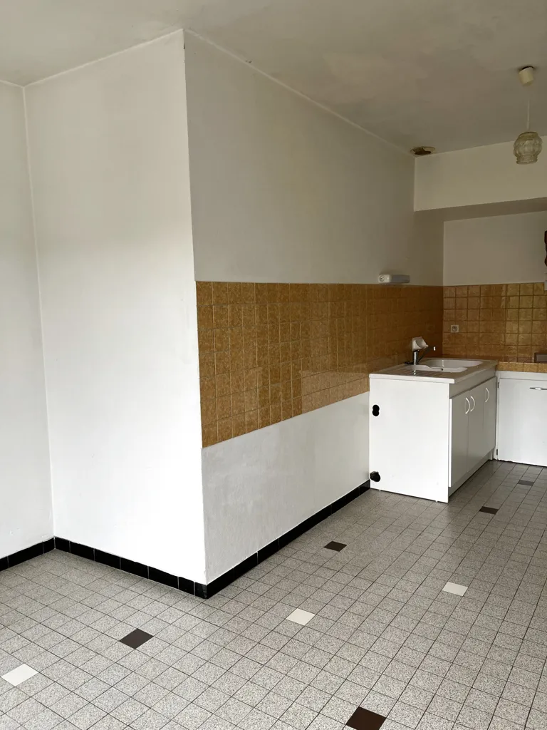 Köök - Flat with Balcony near Centre, Lamastre