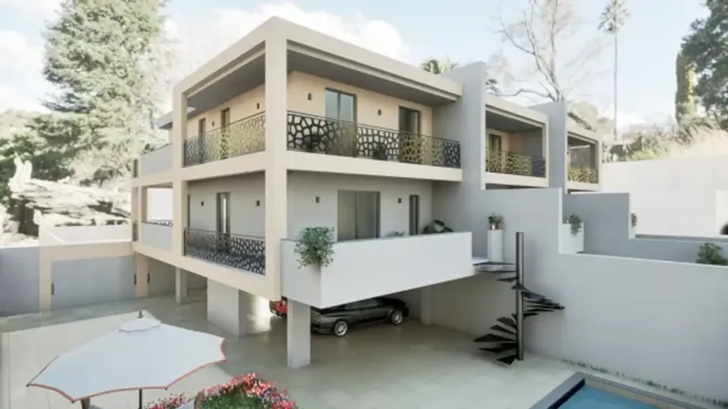 Välivaade - Newly Constructed Villa with Terraces in Parete