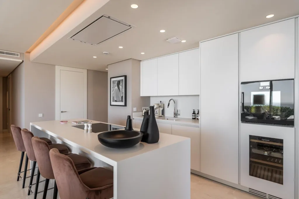 Cucina - Luxury Flat with Sea View in Ojén