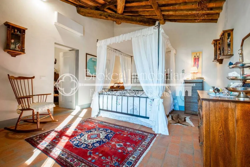 Bedrooms - Rustic Villa with Olive Grove in Massarosa