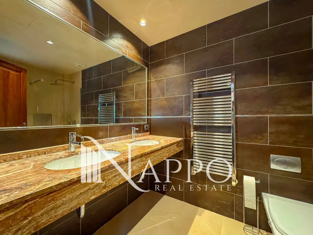 Salles de bain - Terraced House with Pool in Pòrtol