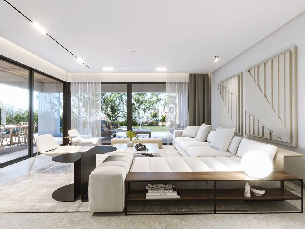 Soggiorno - Luxury Villa with Pool in Estepona