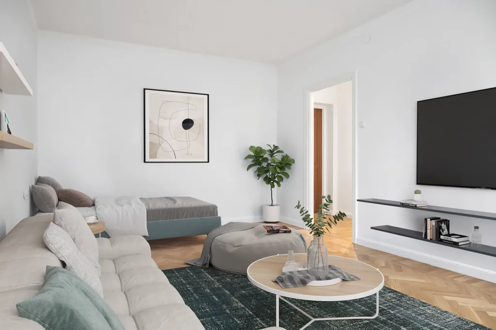 Elutuba - Modernised Flat with Balcony in Norrköping