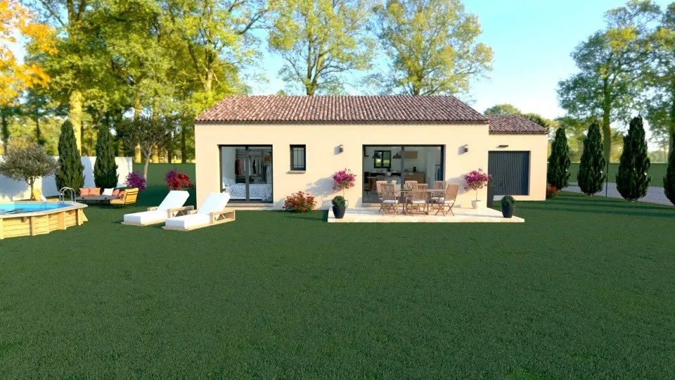 Maison à Construire avec Garage à Lauris