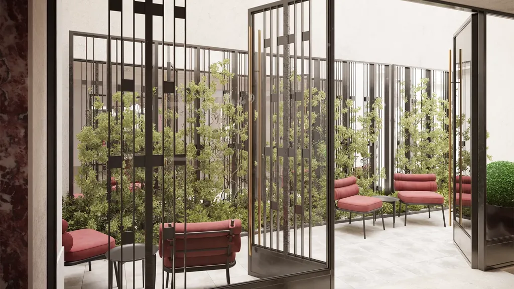 Entrée - Appartement Art Déco avec Vue Dégagée à Paris 16e