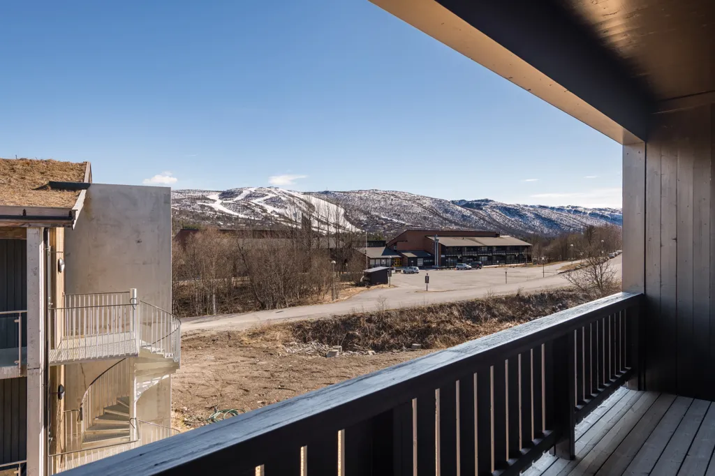 Balcony - Modernised Apartment with Terrace in Geilo