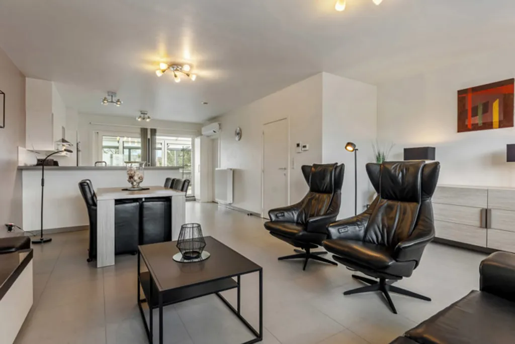 Soggiorno - Duplex Apartment with Veranda in Riemst
