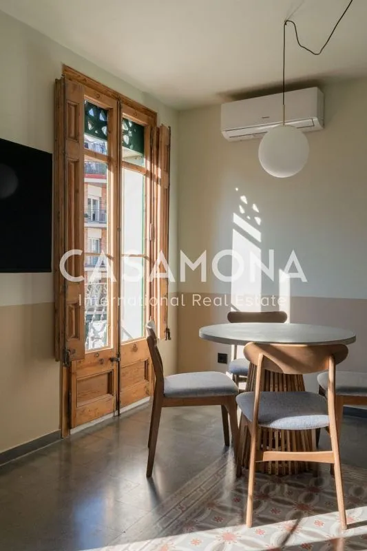 Söögituba - Modern Flat with Garden View in Eixample