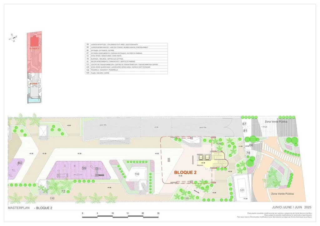 Plan - Luxury Beachfront Apartment in Calpe