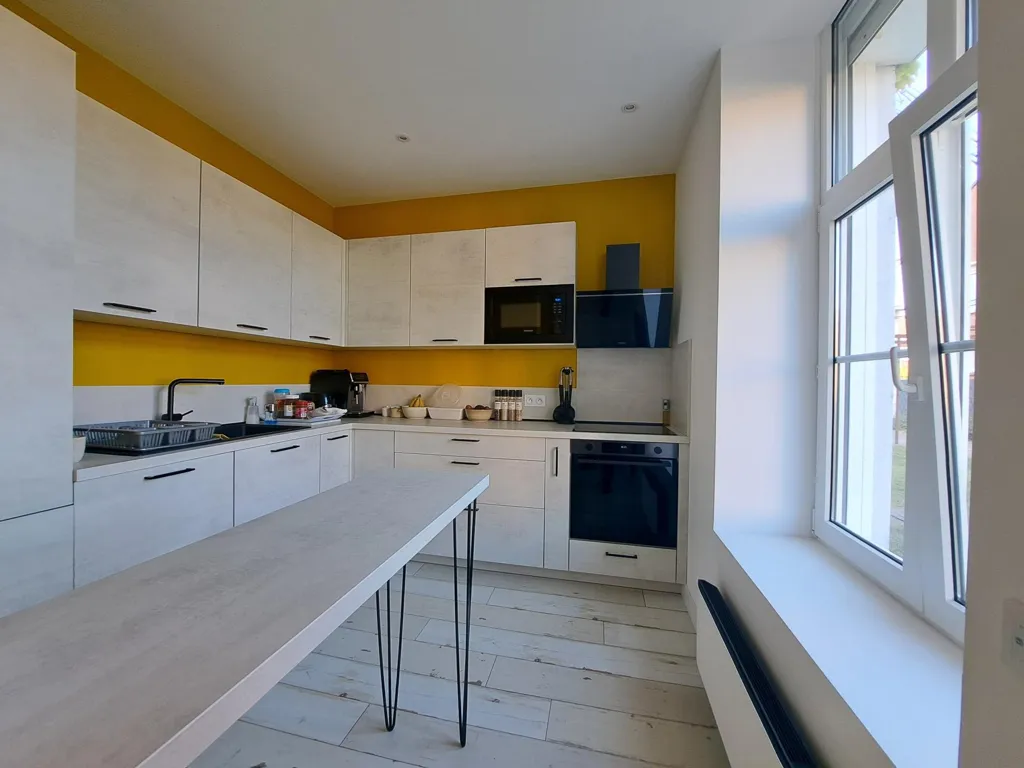 Cuisine - Appartement 4 Pièces avec Cour à Dunkerque
