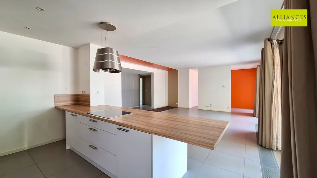 Kitchen - Luxury Apartment with Terrace in Pfastatt