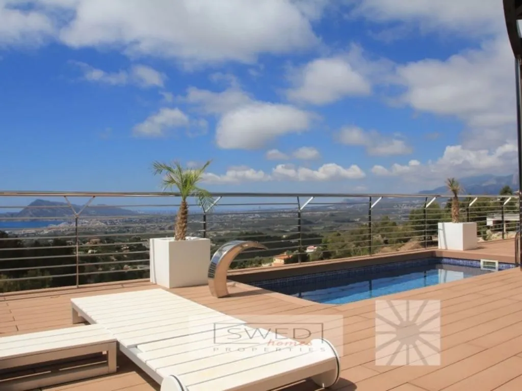 Pool - Luxury House with Sea Views in Altea