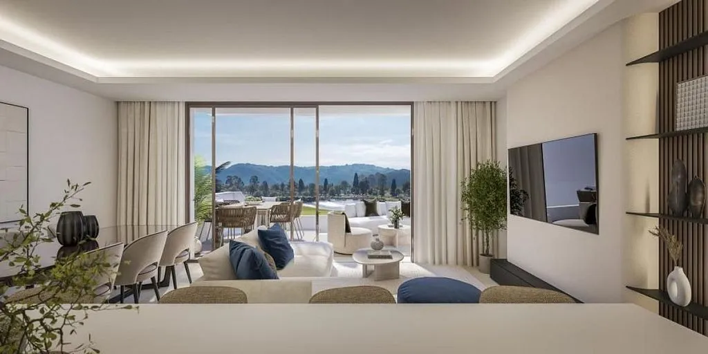 Elutuba - 1-Bedroom Apartment with Pool in Mijas Golf