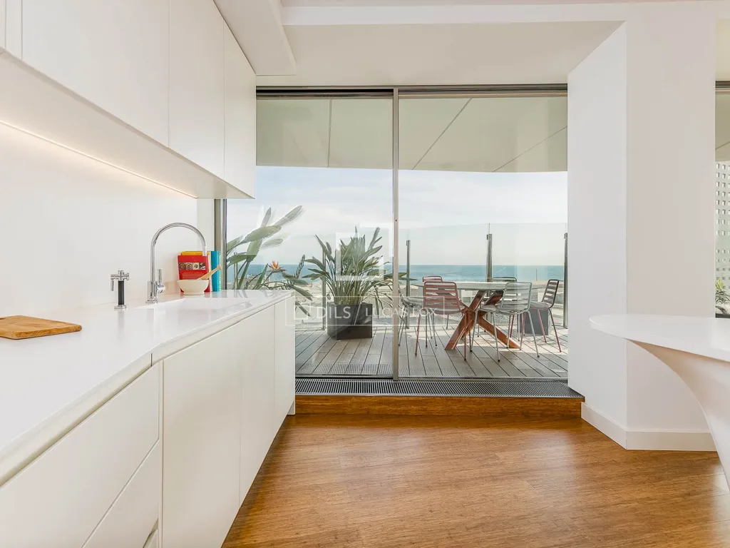 Köök - Luxury Flat with Rooftop Pool in Diagonal Mar, Barcelona
