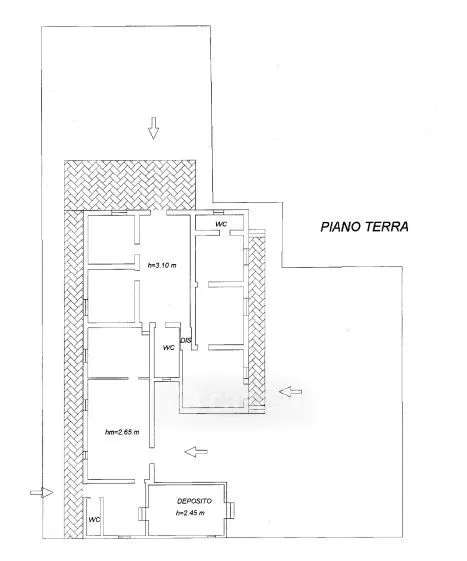 Plan - Villa with Sea View in Policoro