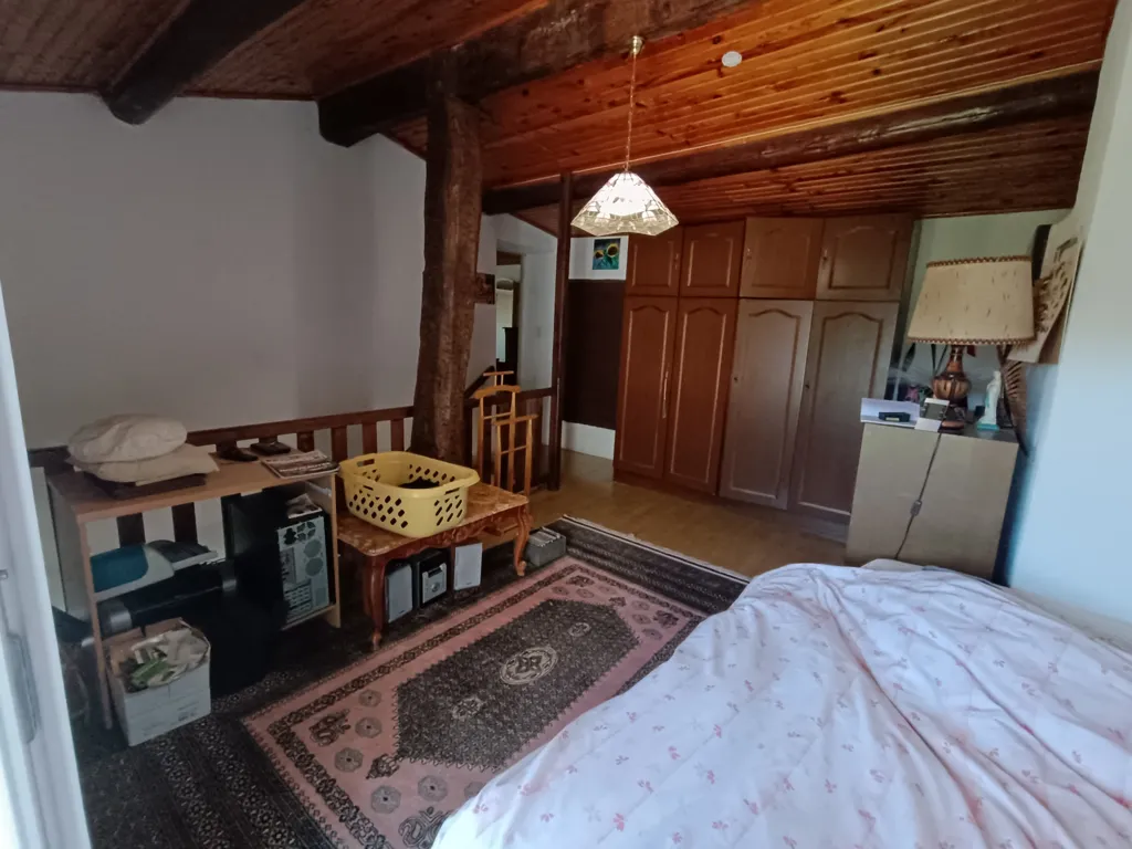 Bedrooms - Rustic Village House with Garden in Monieux