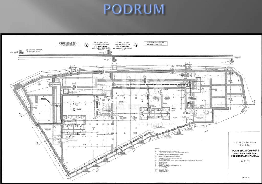 Plaan - Partially Constructed Villa with Sea View in Opatija