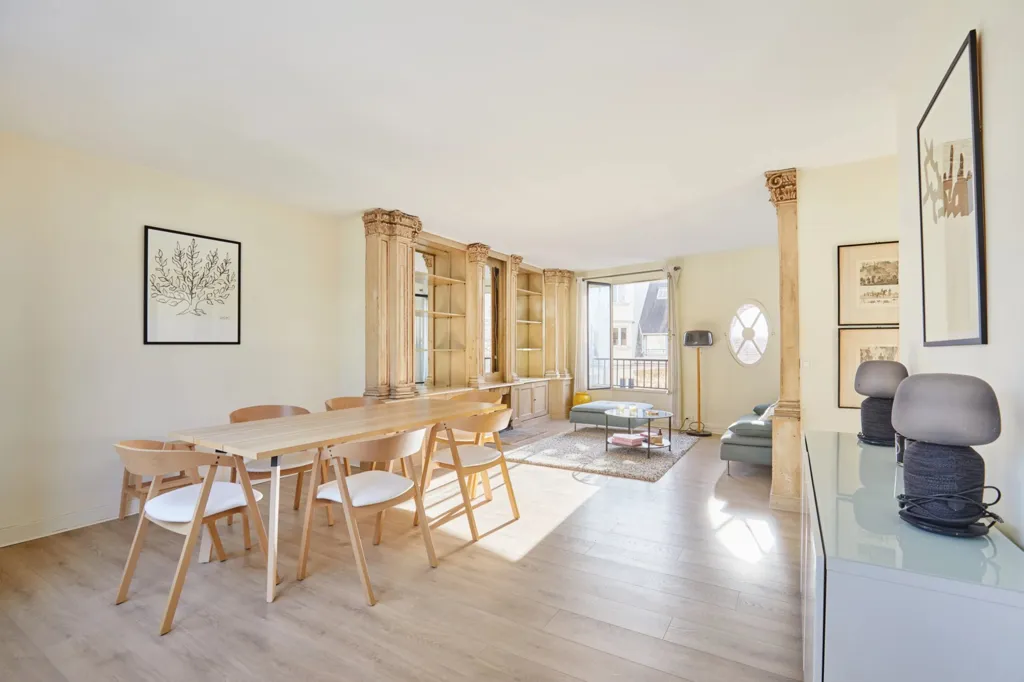 Söögituba - Pied-à-Terre with Terraces in Paris 16th