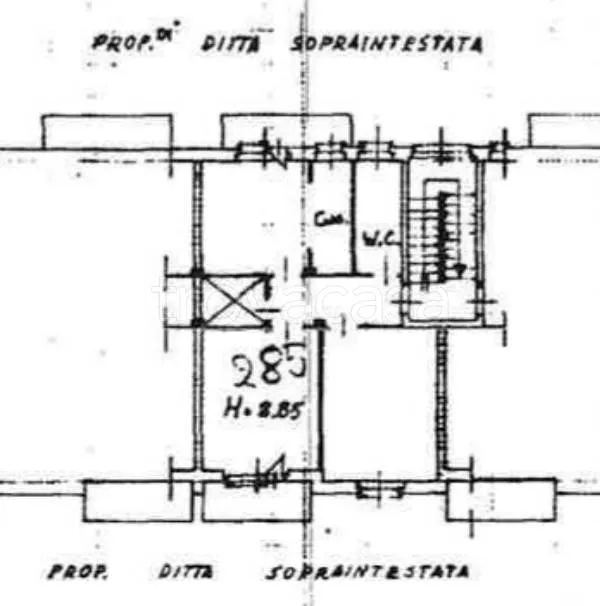 Plan - Apartment with Balconies in Pinerolo