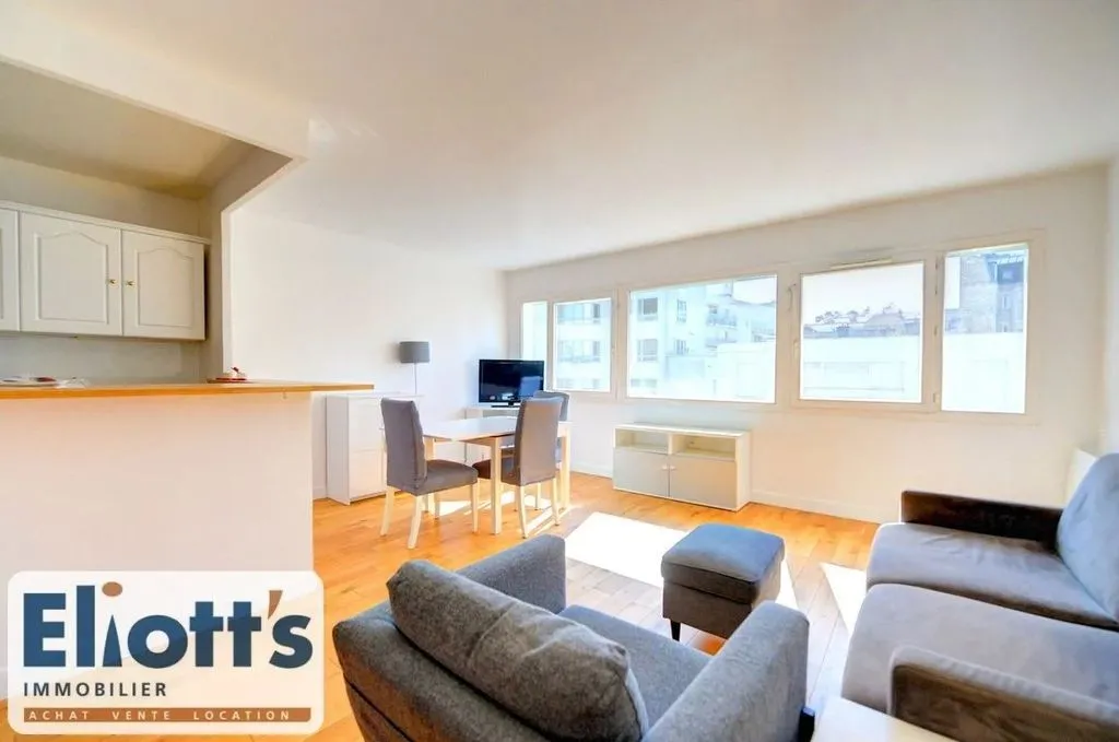 Soggiorno - Luxury Flat with Balcony in Paris