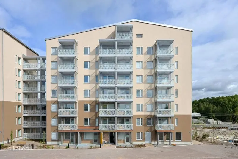 Välivaade - Modern Apartment with Glazed Balcony in Espoo