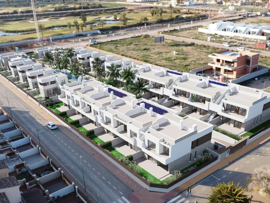 Aerial - Villa with Private Garden in Los Alcázares