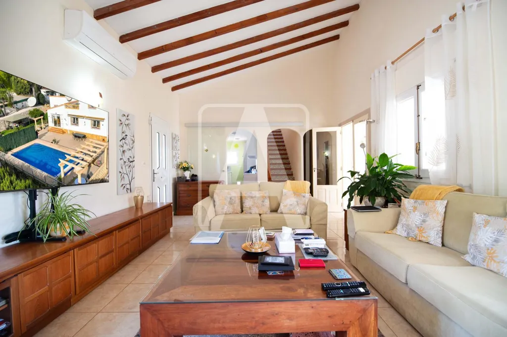 Soggiorno - Mediterranean Villa with Sea Views in Benissa Costa