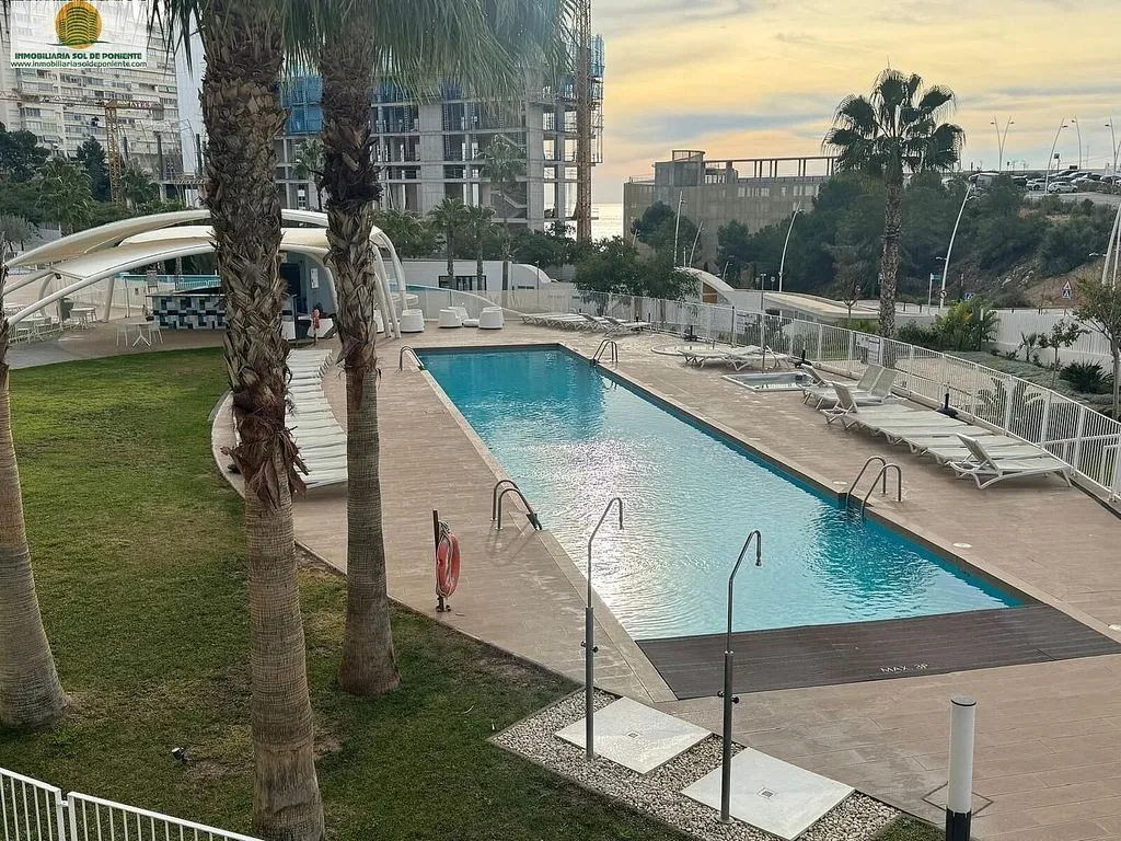 Bassein - Modern Apartment with Pool in Poniente Beach