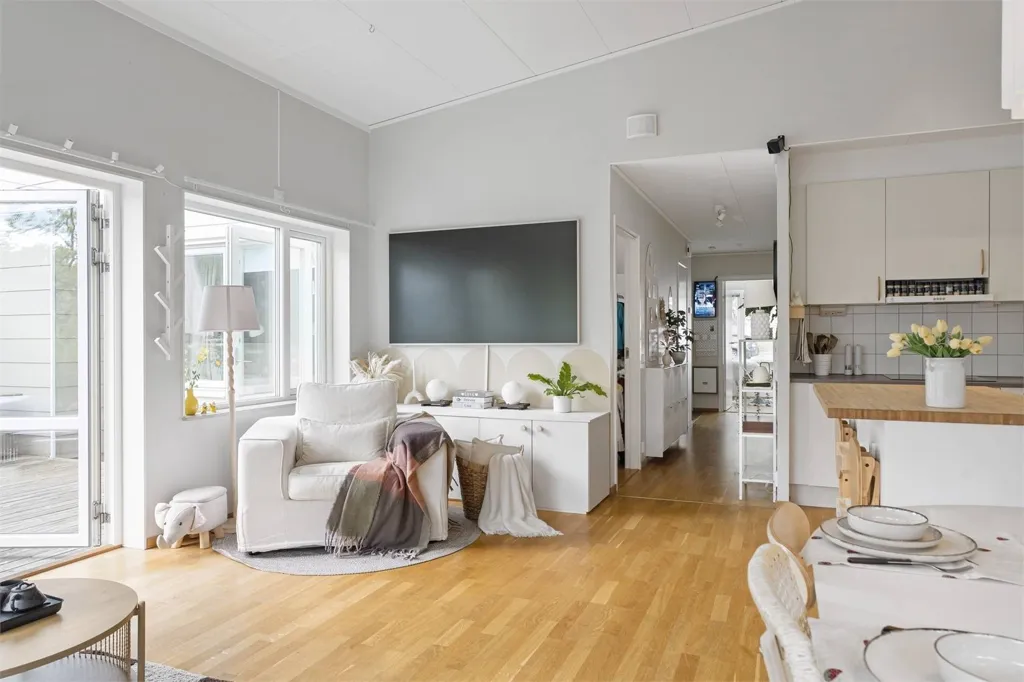 Séjour - Co-op Apartment with Balcony in Alafors