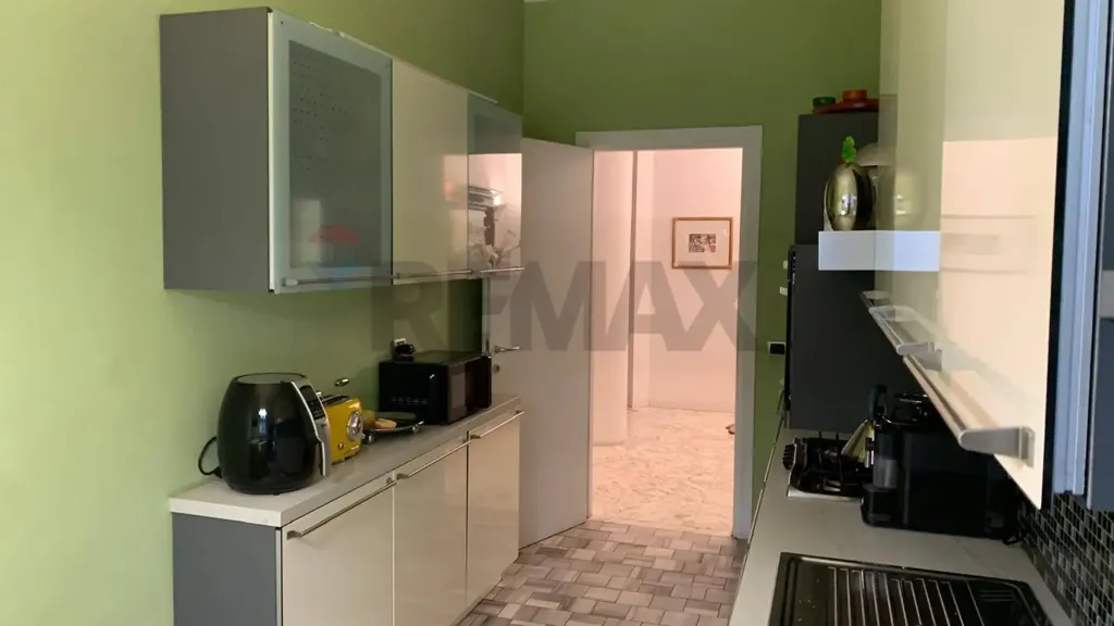 Köök - Rusticated Apartment with Panoramic View in Pavia