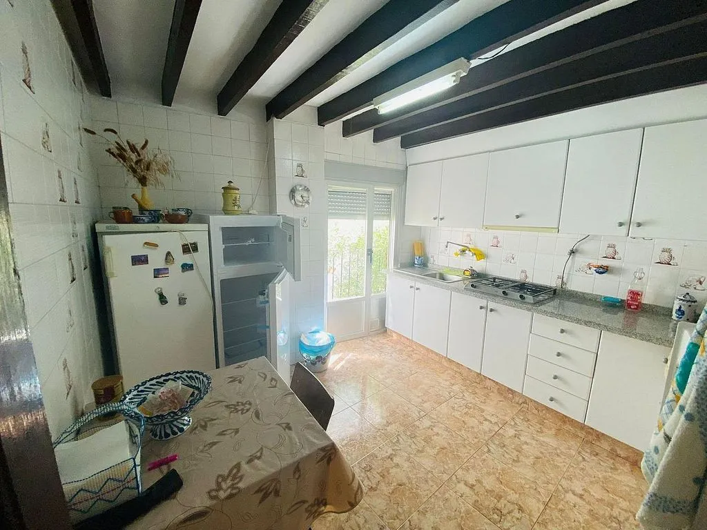 Cucina - Chalet with Terrace in Sorvilán