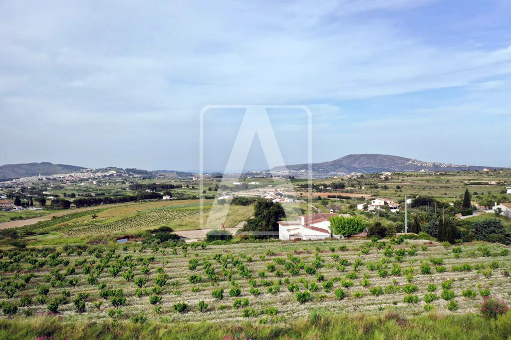 Rustic-Mediterranean Villa with Sea Views in Benissa