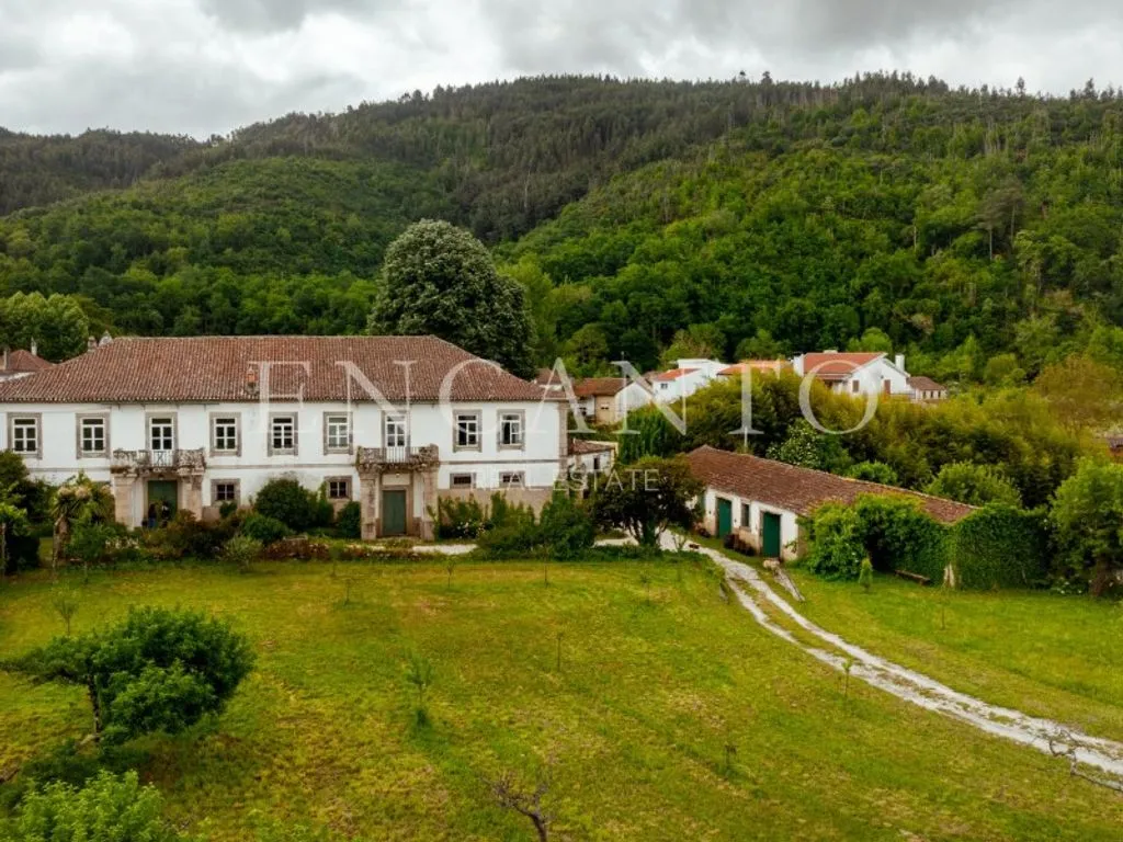 Õhuvaade - Historic Riverside Manor in Arganil