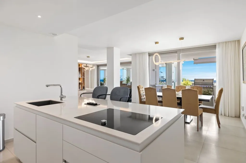 Cucina - Luxury Apartment with Sea View in Marbella