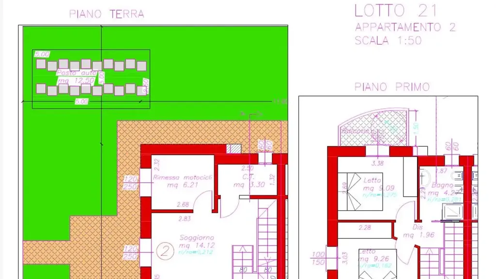 Plaan - Newly Constructed Villa with Sea View in Ravenna