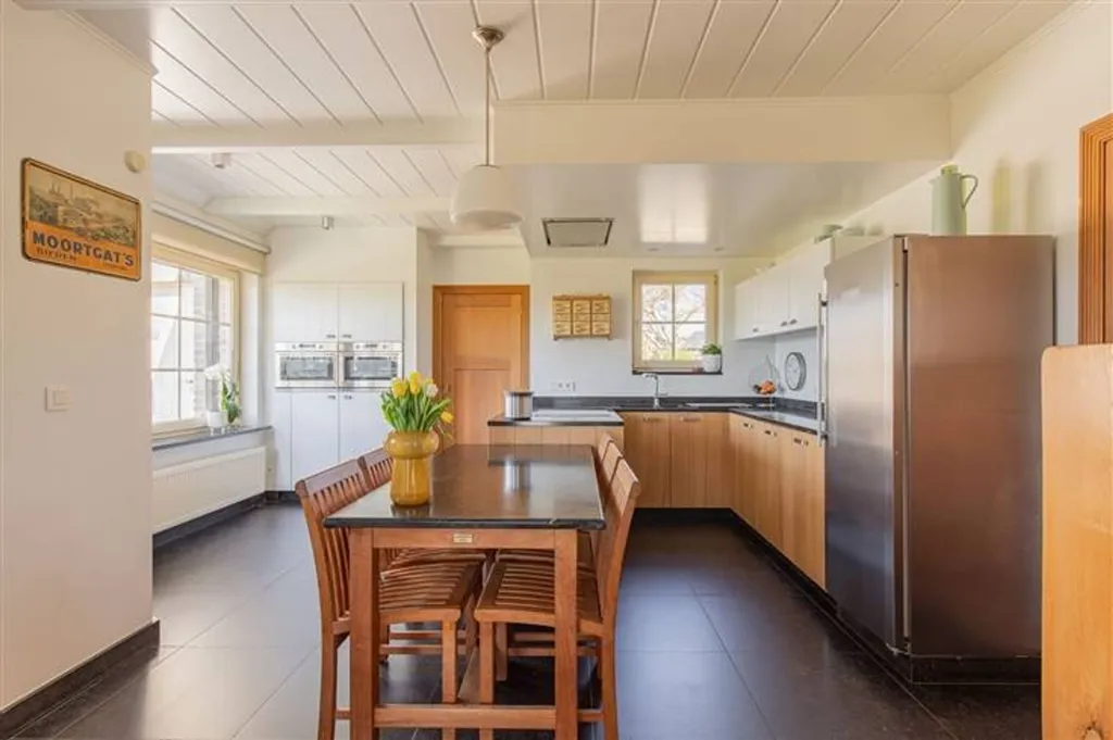 Cuisine - Villa avec Jardin et Vue sur les Prairies à Breendonk