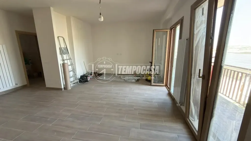 Séjour - Rustic-Style Apartment with Terrace in Quarto